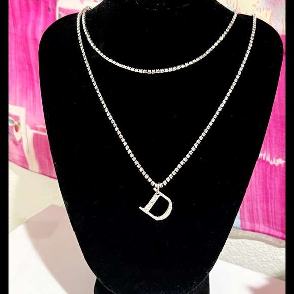 Dior Jewelry - 💖SOLD💖Dior Double Row Crystal Necklacr